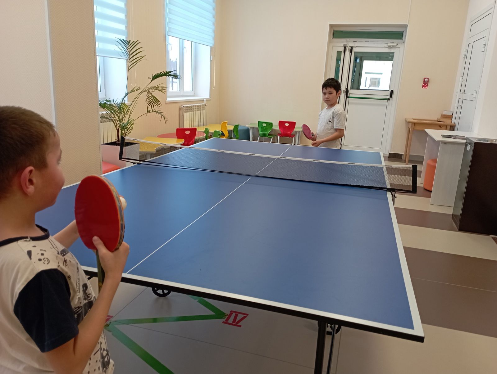 Соревнования по настольному теннису