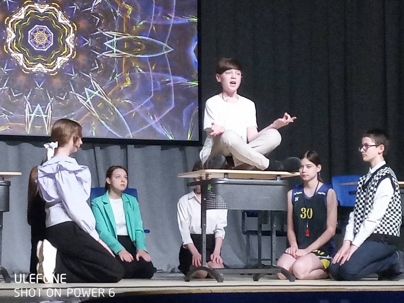 Выступление театрального коллектива «Балаган» МАОУ «Нижнеаремзянская СОШ»