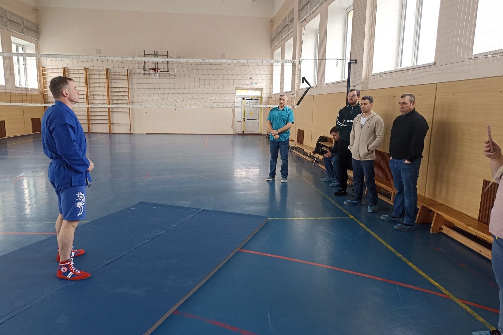 Мастер-класс по самбо