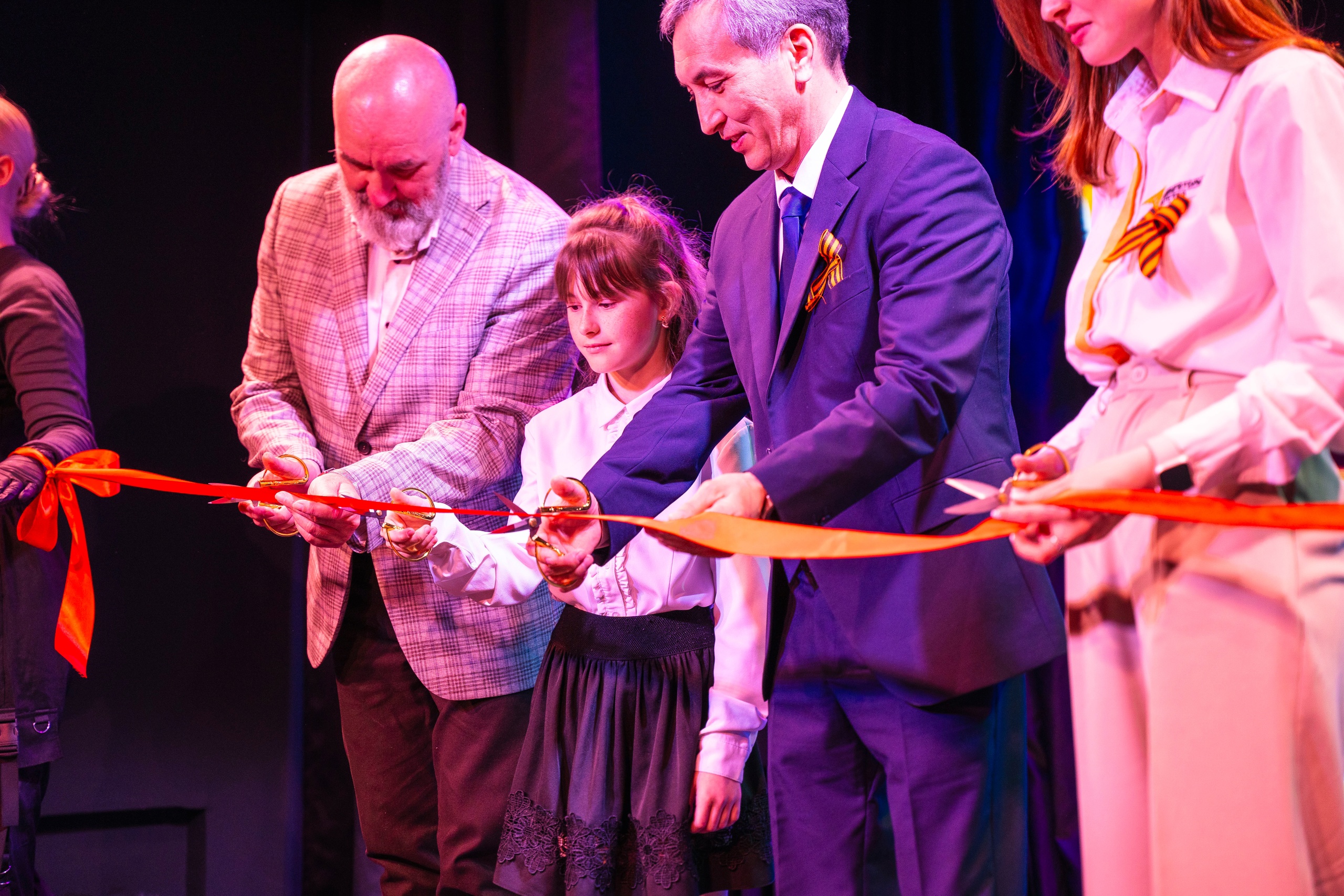 Открытие первого в Тобольском районе школьного театра