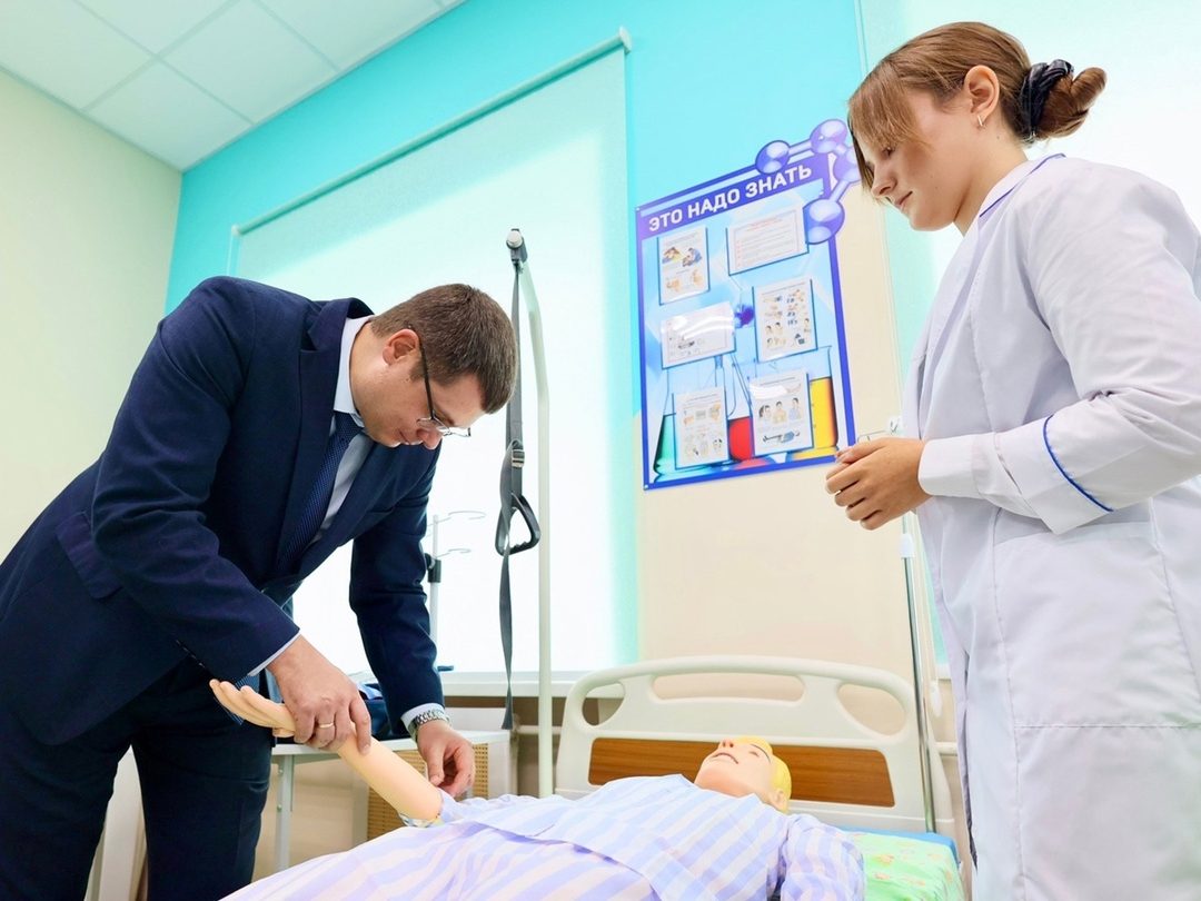 Мастер-класс ученикам медкласса Cетовской школы