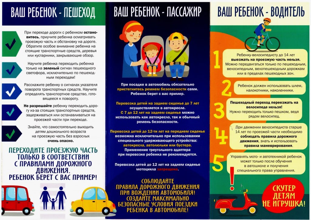 Памятка по БДД